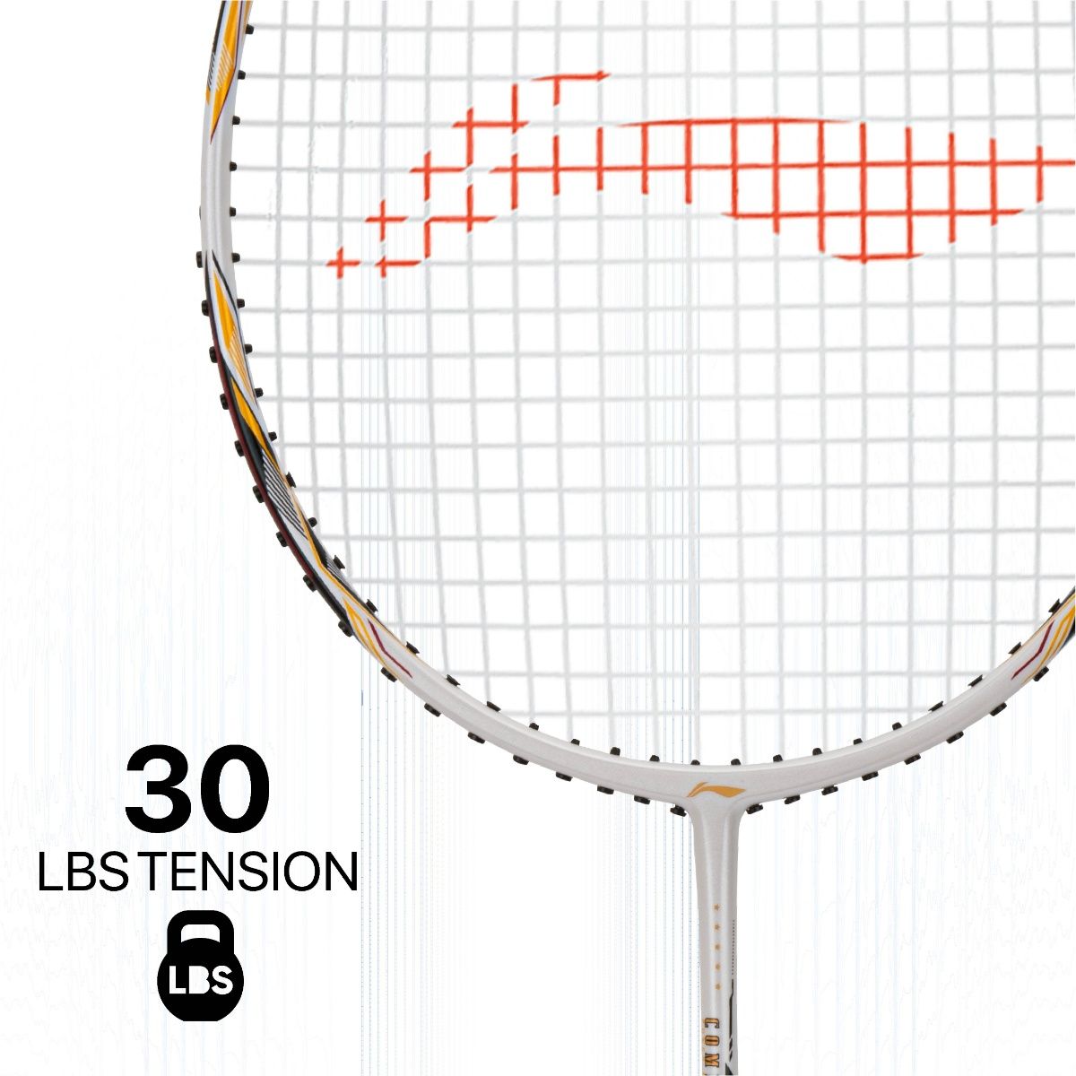 Buy Li-Ning Combat Z8 Carbon Fibre Strung Badminton Racket With