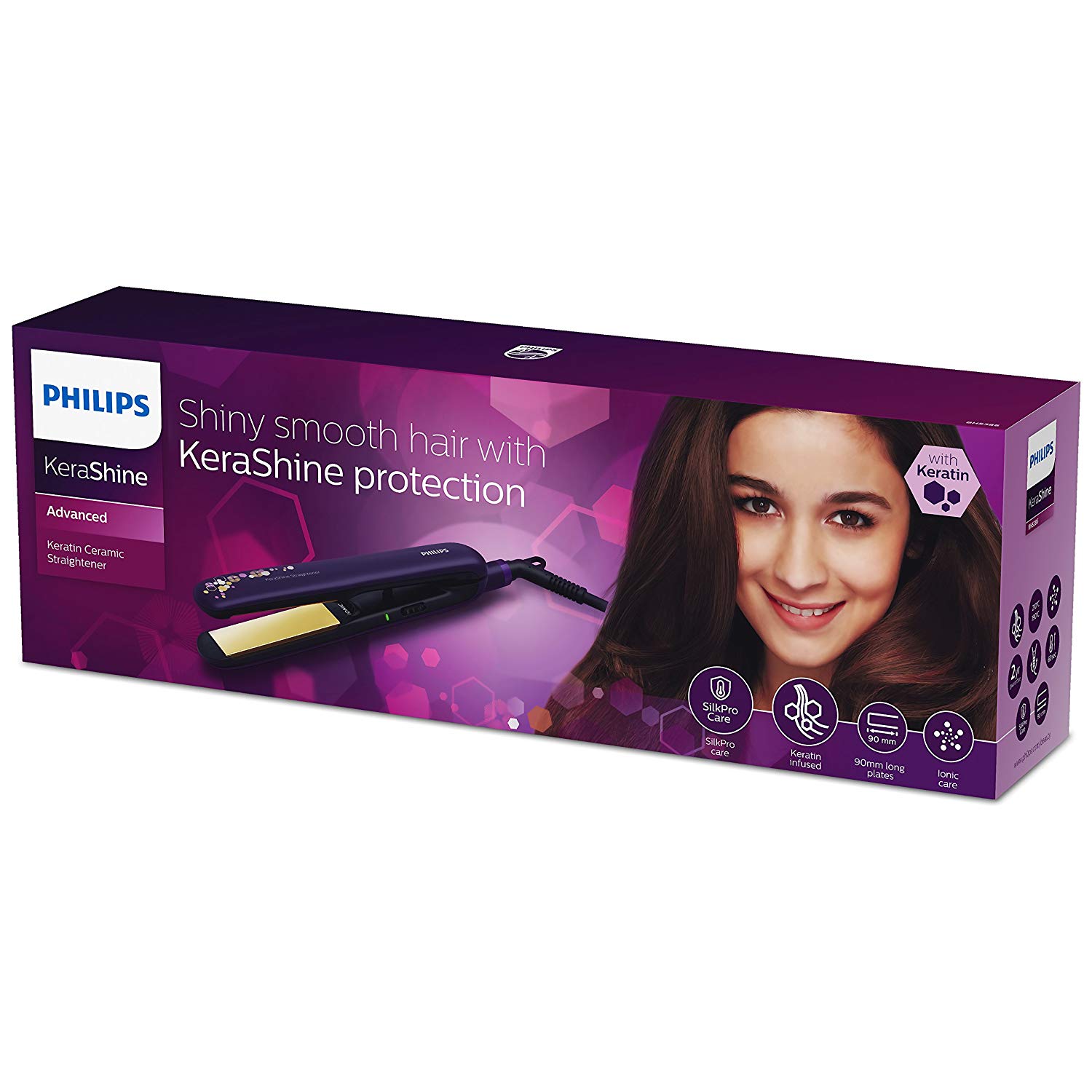 philips silk pro hair straightener