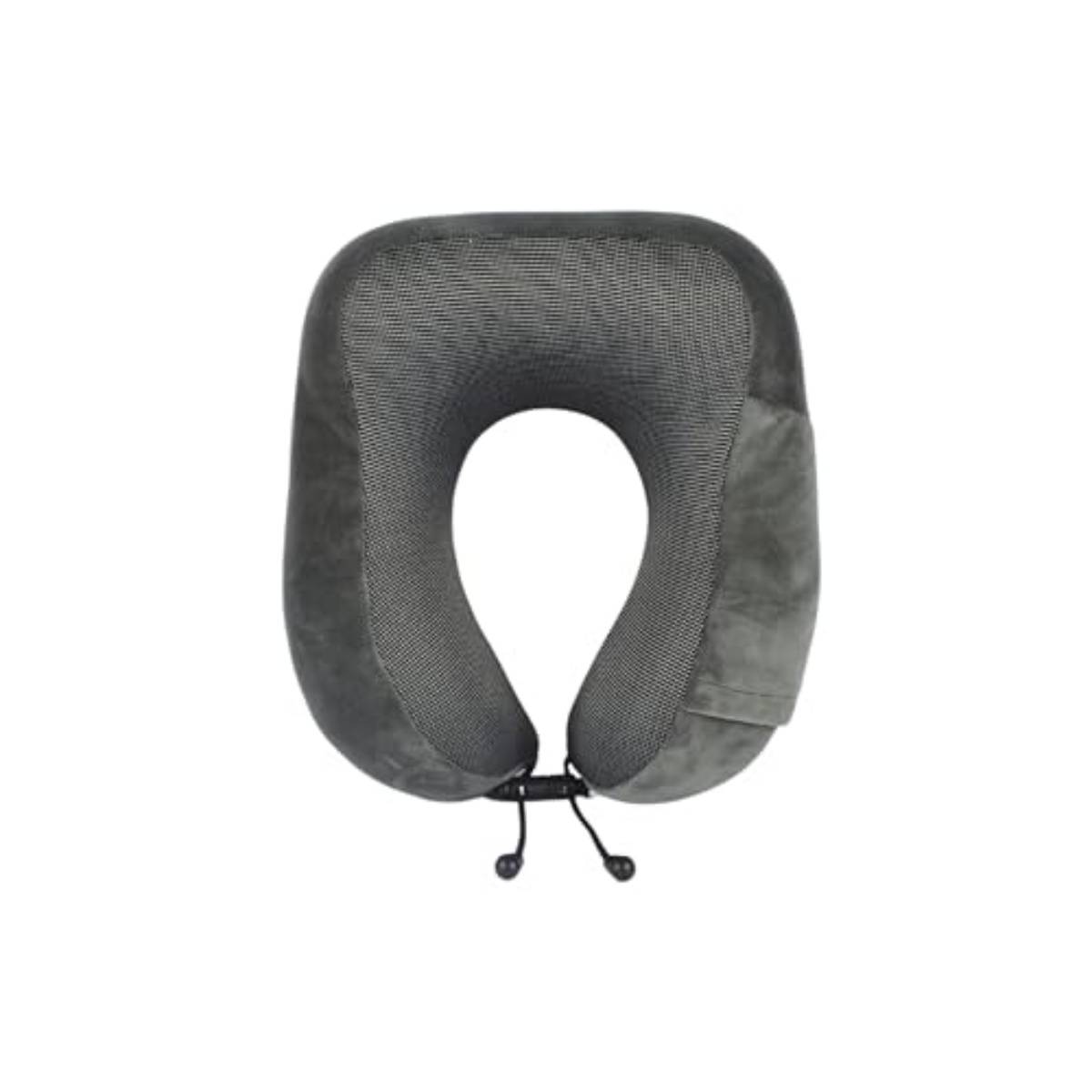 Premsons Cushy Travel Neck Pillow With 360-Degree Head Support Dark Grey