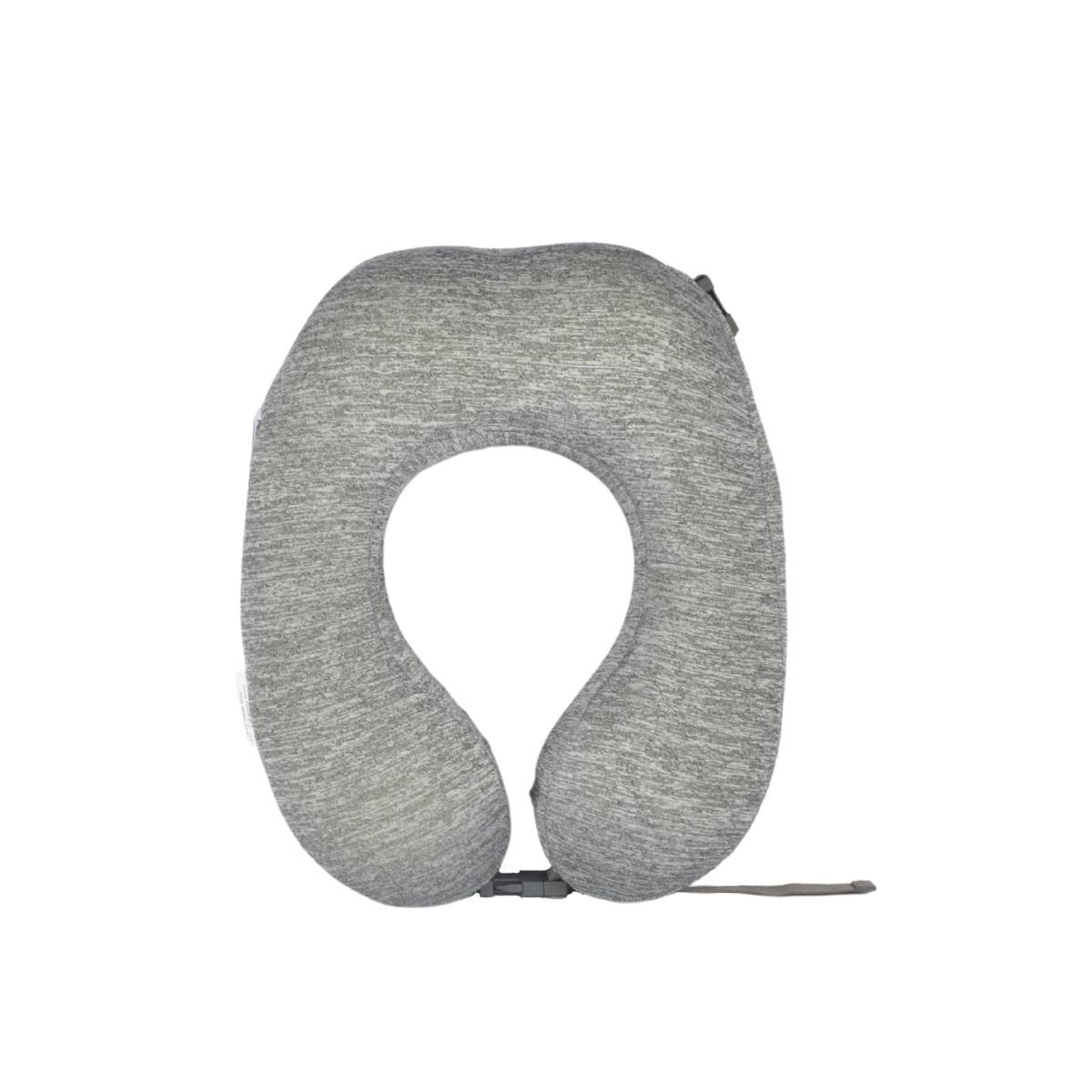 Premsons Cushy Travel Neck Pillow With 360-Degree Head Support With Adjustable Belt, Grey