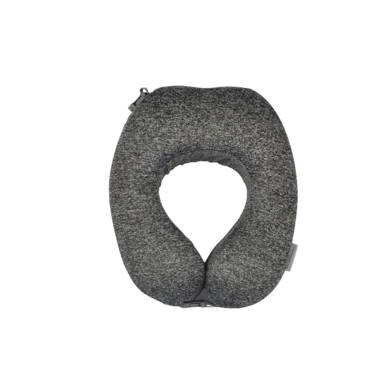 Premsons Cushy Travel Neck Pillow With 360-Degree Head Support With Adjustable Belt, Black