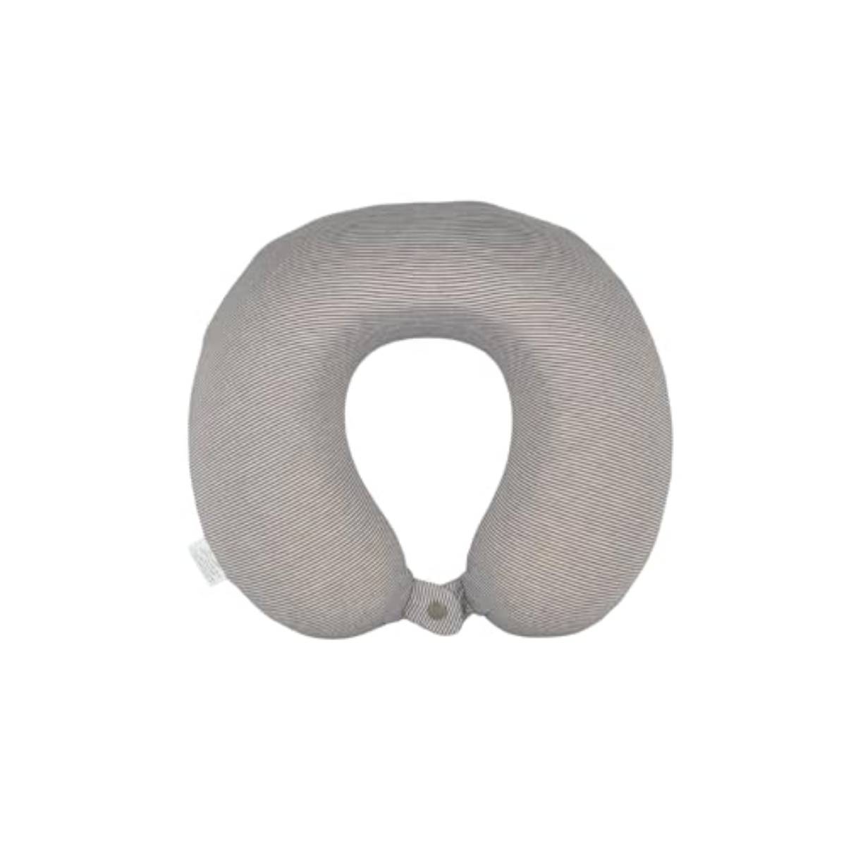 Premsons Cushy Travel Neck Pillow With 360-Degree Head Support White & Black