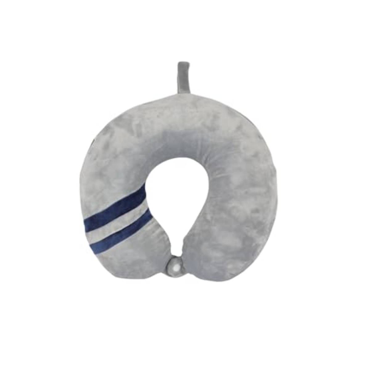 Premsons Cushy Travel Neck Pillow With 360-Degree Head Support Dual Color, Grey & Blue