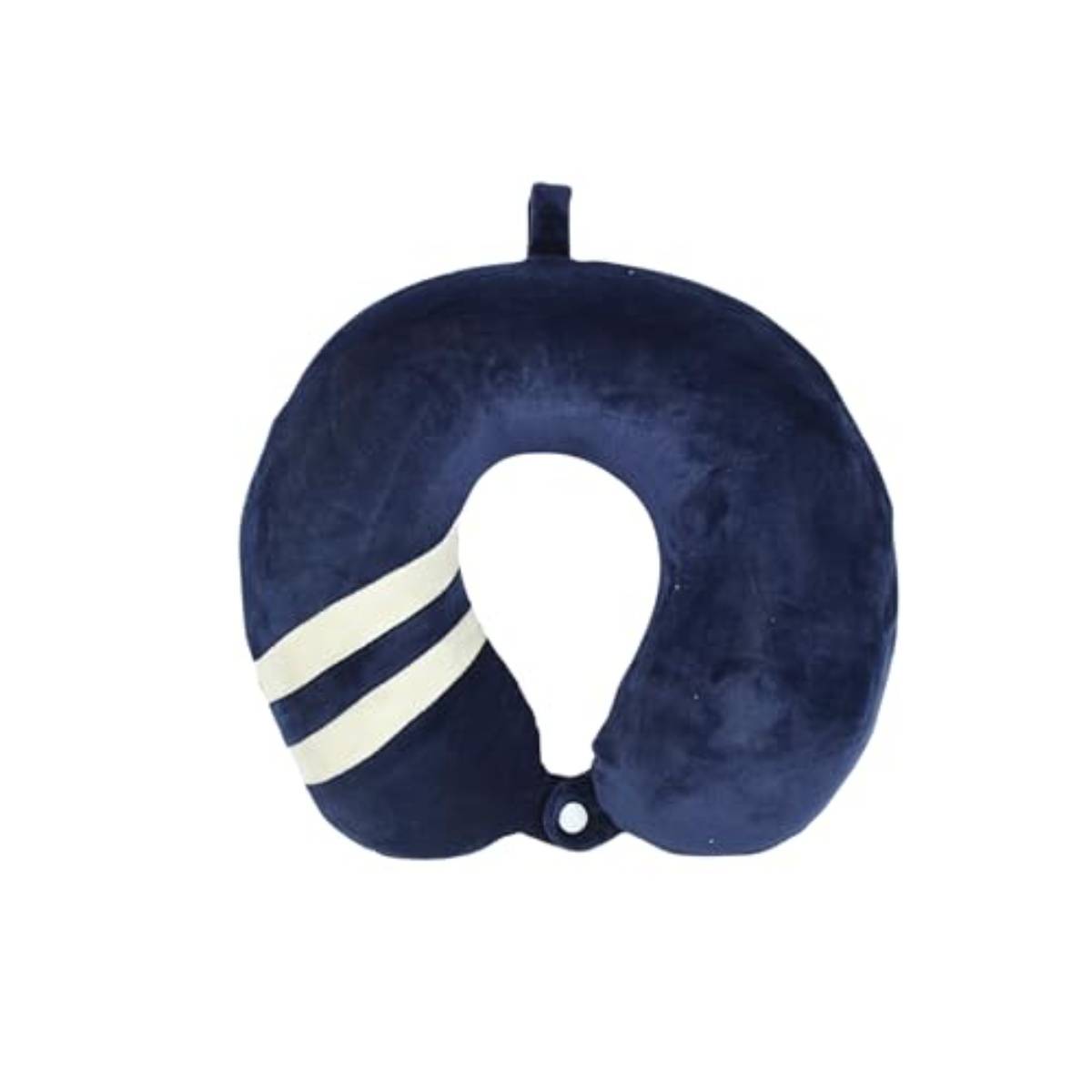 Premsons Cushy Travel Neck Pillow With 360-Degree Head Support Dual Color, Blue & White