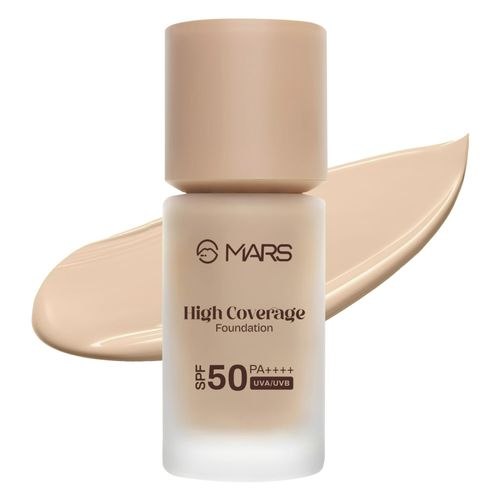 MARS SPF50 PA++++ High Coverage Liquid Foundation - Shade-03