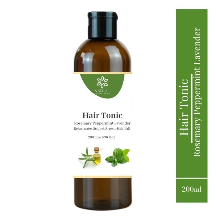 Natuur Hair Tonic Rosemary Peppermint Lavender Rejuvenates Scalp