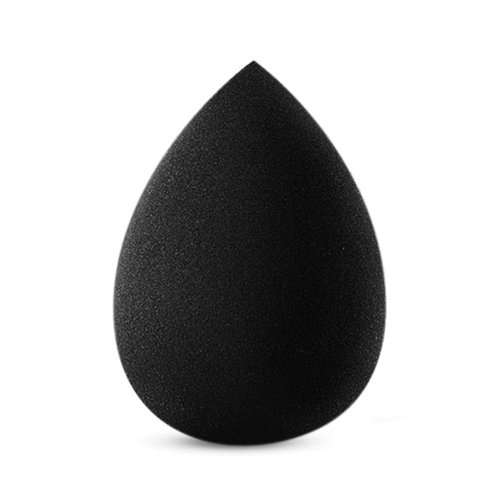 Bronson Professional Black Tear Drop Super Soft Microfiber Beauty Blender Sponge, Applicator, Puffs