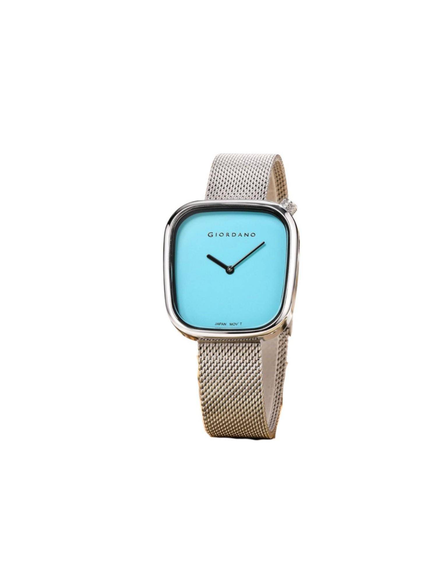 Giordano Women Stylish Metal Strap Blue Analog Watch - GD-60006 (M)