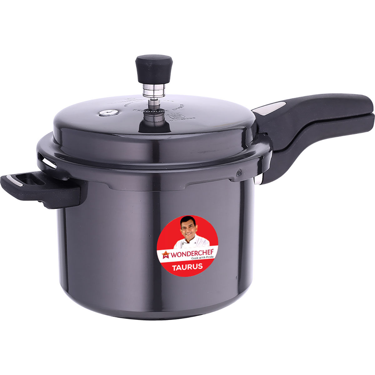 Buy Wonderchef Taurus Hard Anodized Outer Lid Pressure Cooker 5L