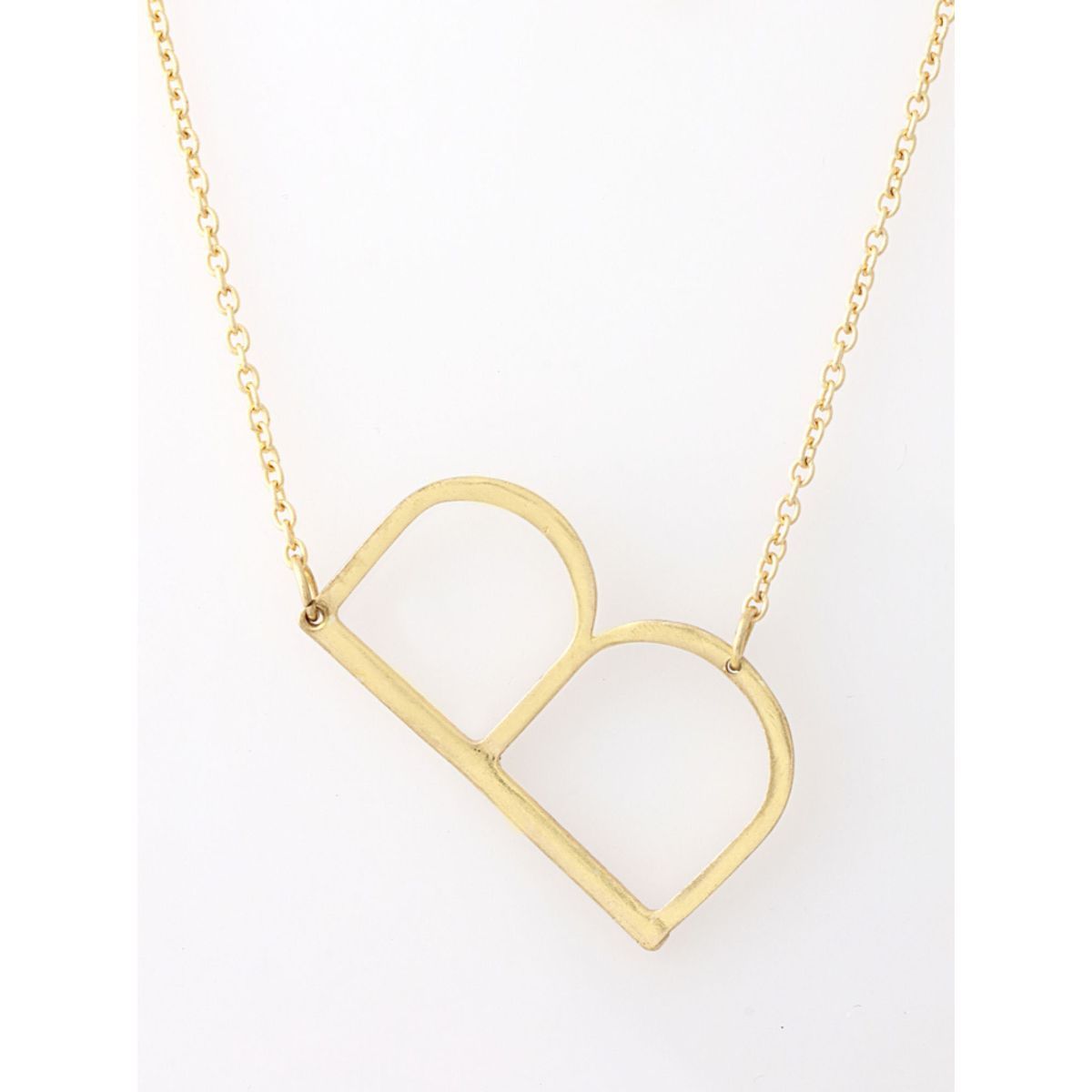 Mini Gold Initial Necklace | 9ct Gold - Gear – Gear Jewellers
