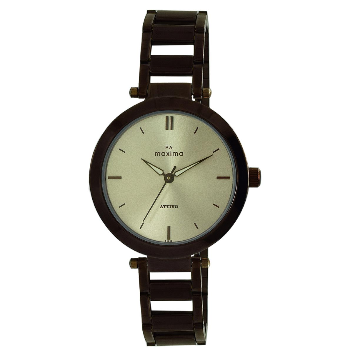 Buy Maxima Men White Analogue Watch O 44676LMGI - Watches for Men 7223135 |  Myntra