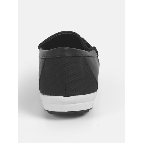 Buy Mochi Women Black Slip On Casual Loafers Online