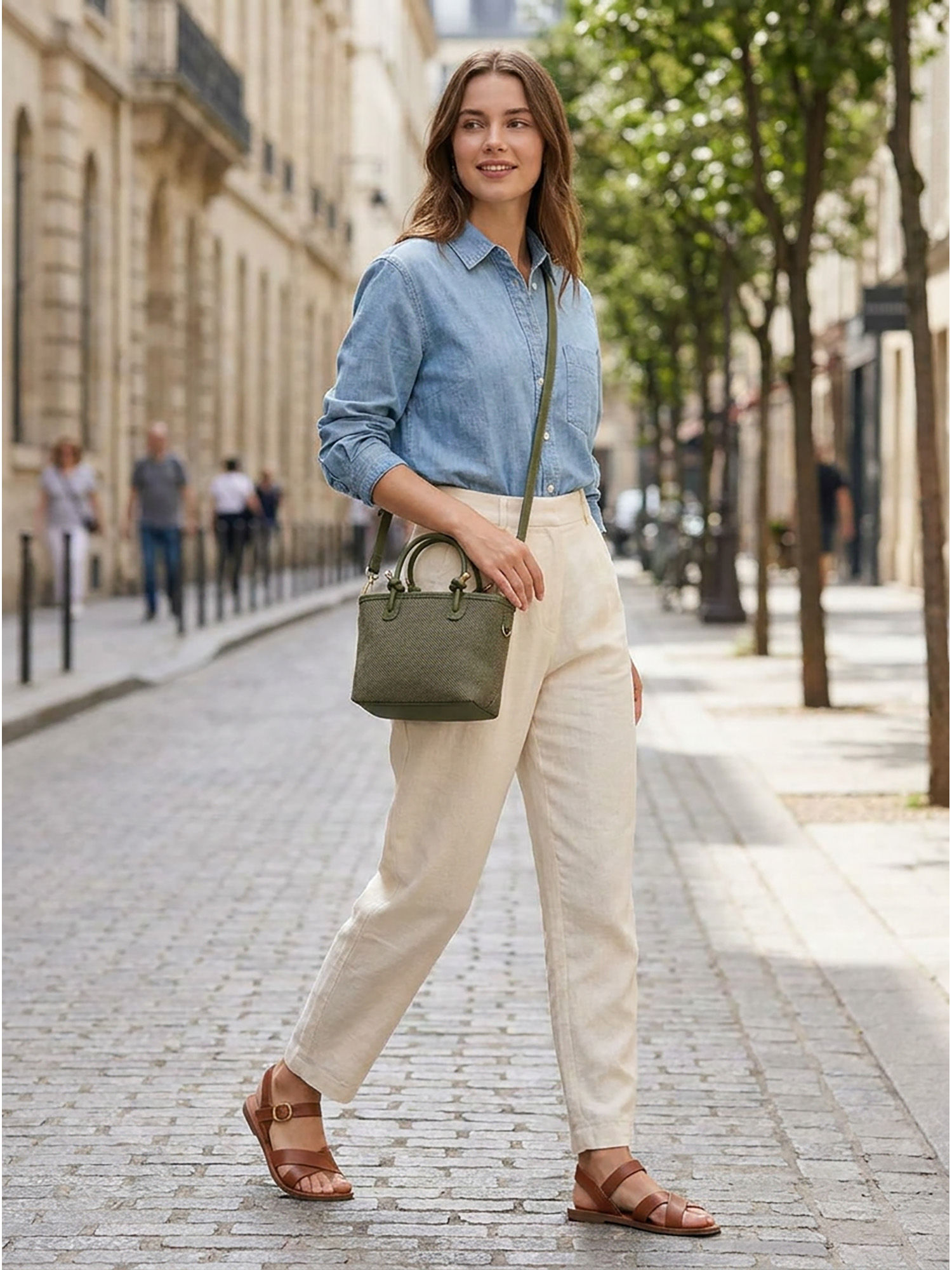 Buy CARPISA Jasmine Women Satchel Bag With Detachable Strap