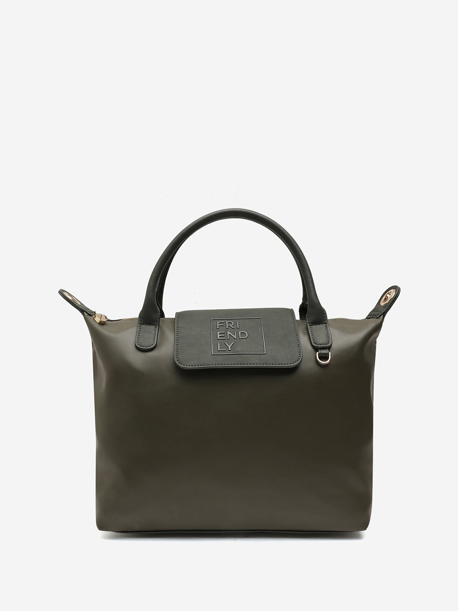 CARPISA ITALIA Olanka Women Handbag With Detachable Strap - Green (L)