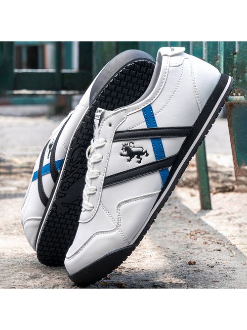 Buy Red Tape Mens Solid White Sneakers Online