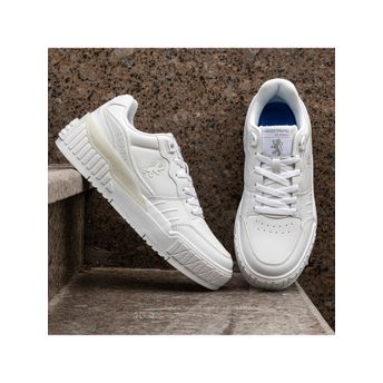 Red Tape Mens Solid White Sneakers (UK 6)