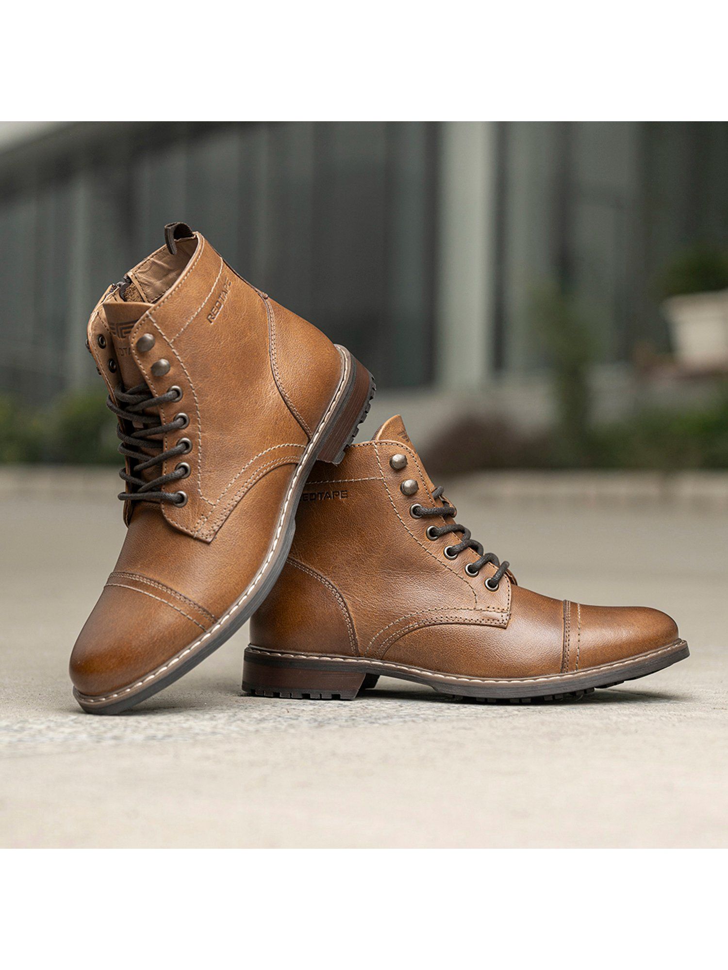 Mens leather boots online hotsell