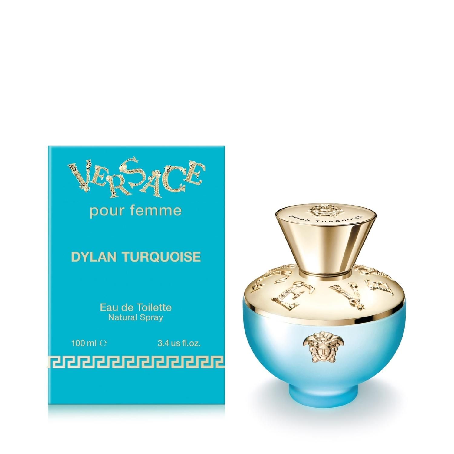 Versace Dylan Turquoise Eau De Toilette Natural Spray For Women