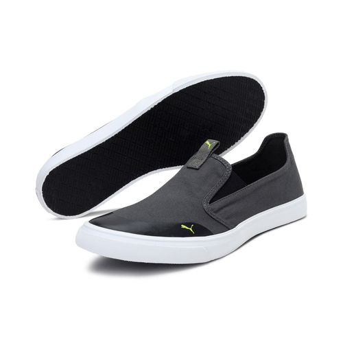 Buy Puma Grey Lazy Knit Slip On Casual Shoes (UK 9) Online