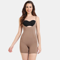 Zivame All Day Seamless Bodysuit - Crystal Rose -Pink