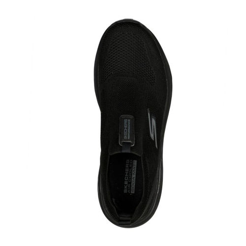 Buy SKECHERS Max Cushioning Delta Black Walking Slip On Online