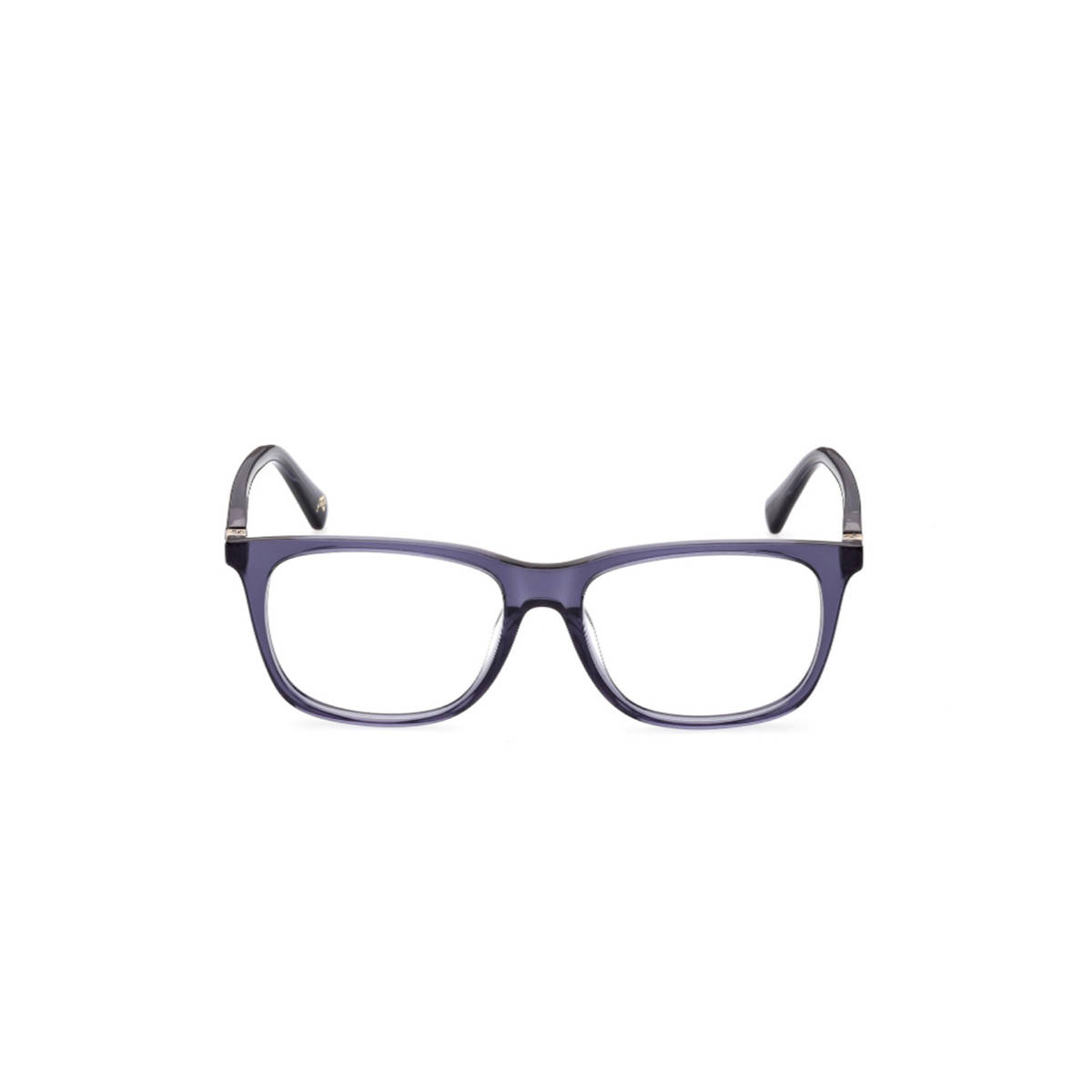 Guess Eyewear for Unisex with Shiny Crystal Blue Acetate Frame (52)