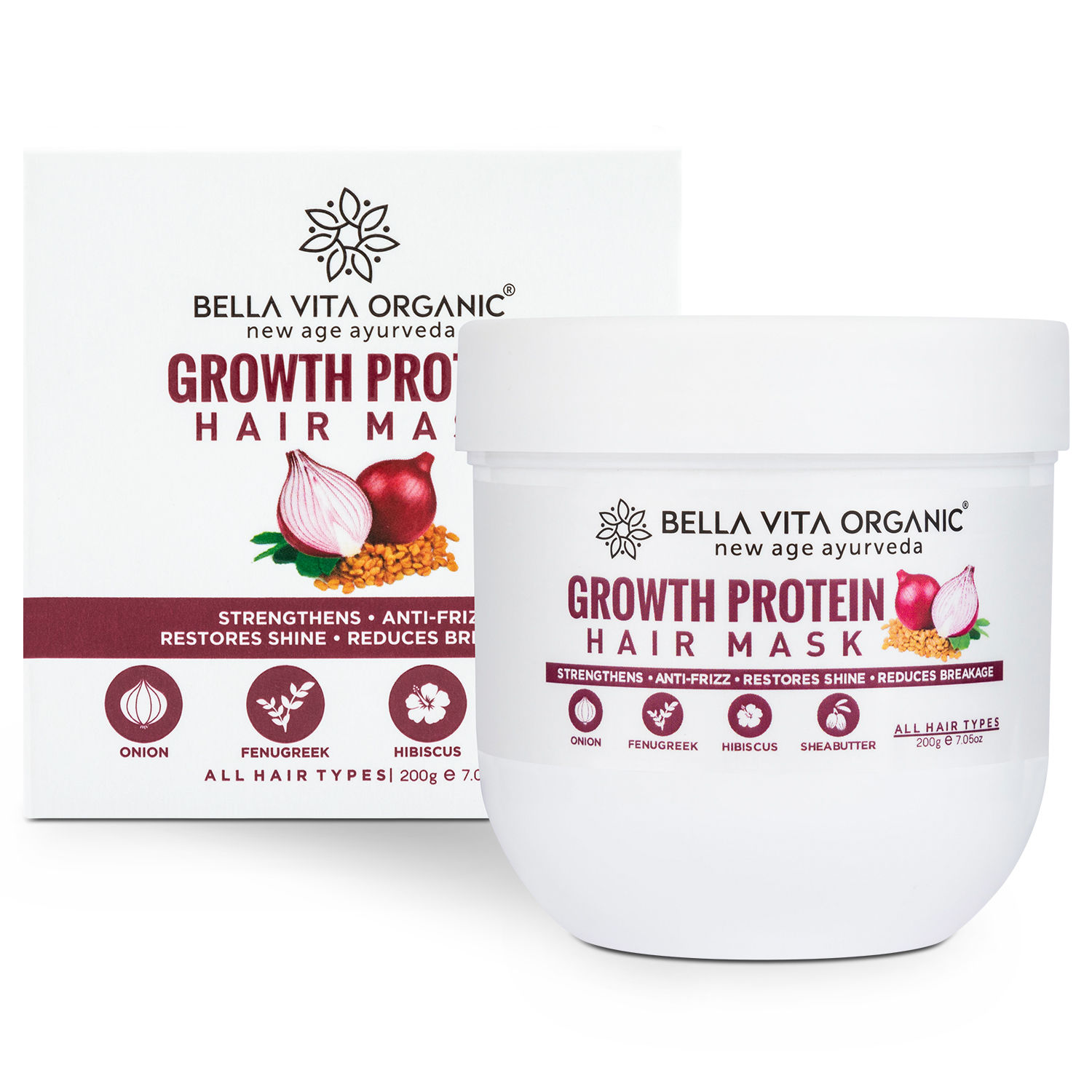 Bella Vita Organic Growth Protein Hair Mask: Buy Bella Vita Organic Growth  Protein Hair Mask Online at Best Price in India | Nykaa