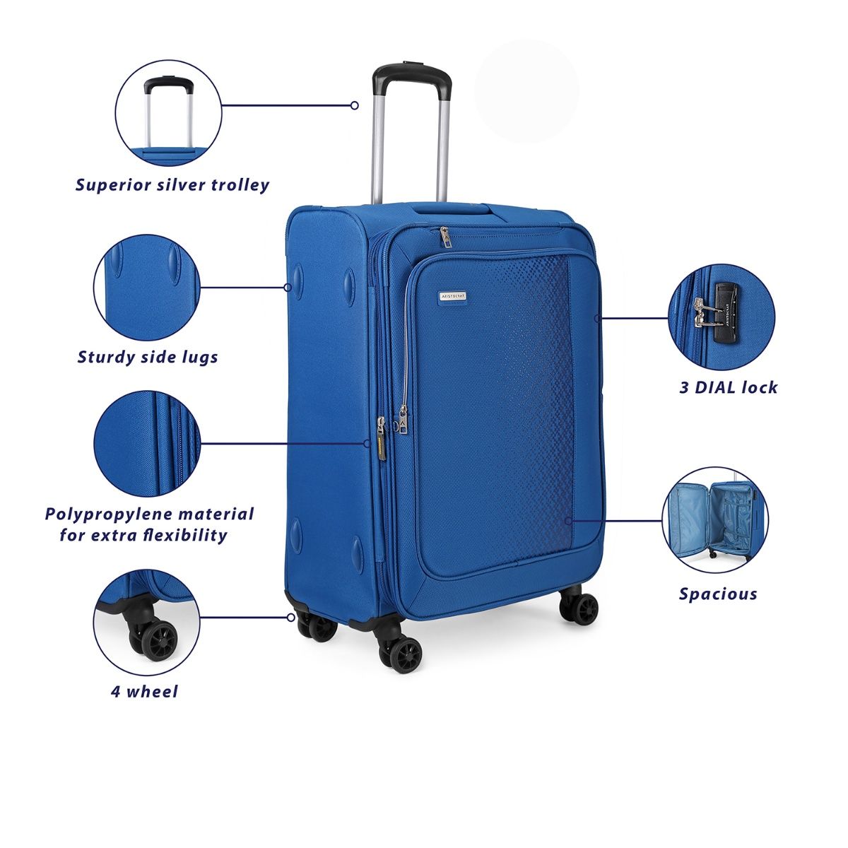 Sonata trolley bag price deals