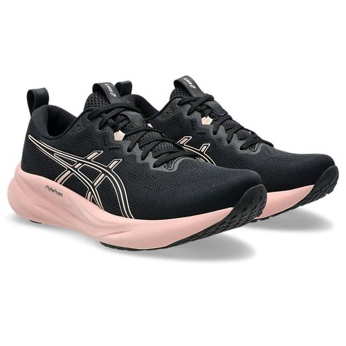 ASICS GEL-PULSE 16 Womens Black Running Shoes (UK 8)