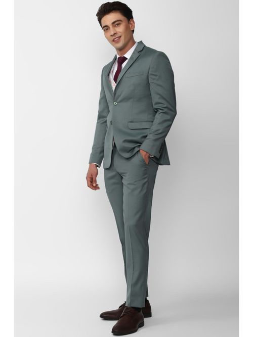 Peter England Buy Piece Suit Online Peter England Men Grey Solid