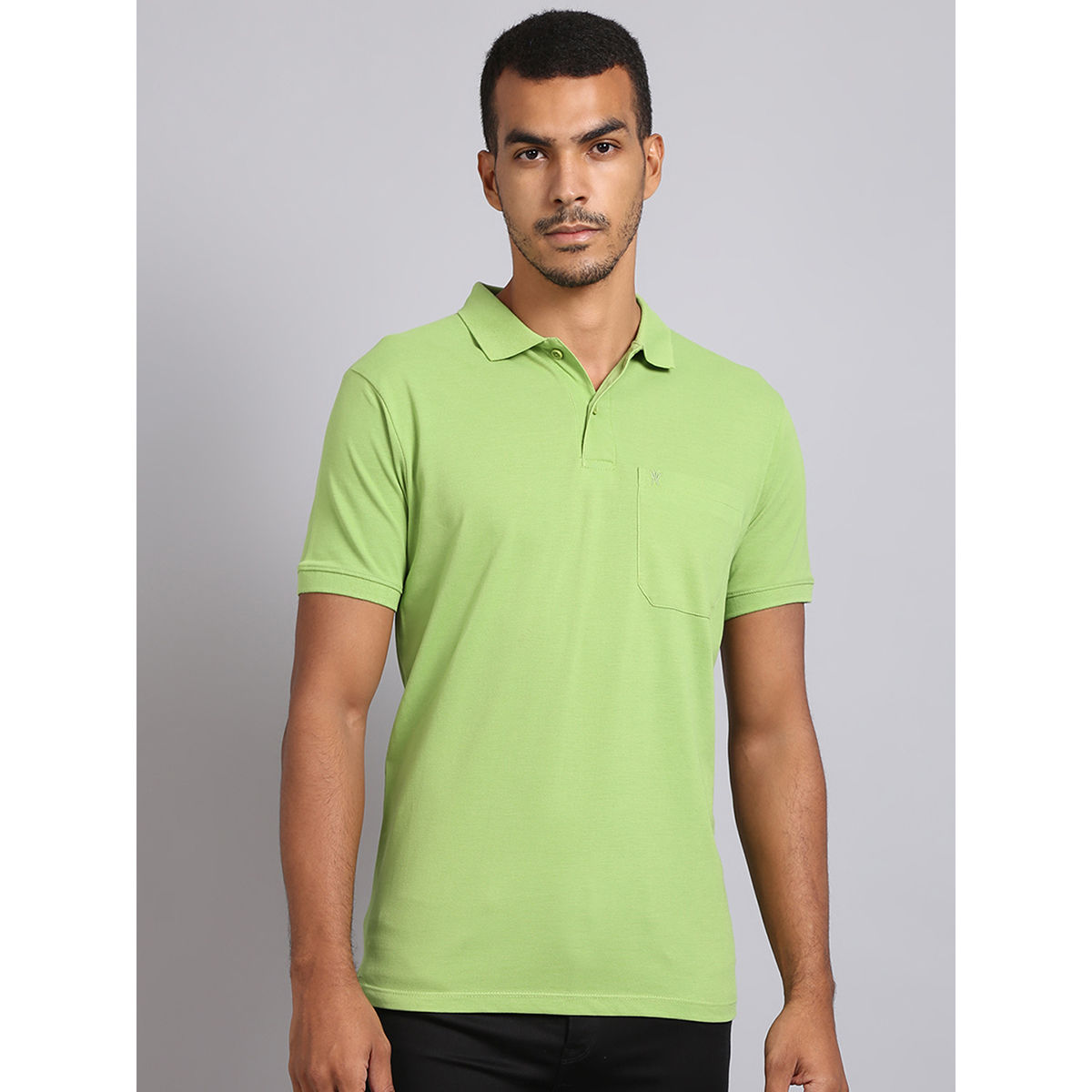 LV Creation Solid Men Polo Neck Green T-Shirt - Buy LV Creation Solid Men  Polo Neck Green T-Shirt Online at Best Prices in India