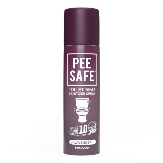 Pee Safe Toilet Seat Sanitizer Spray Lavender