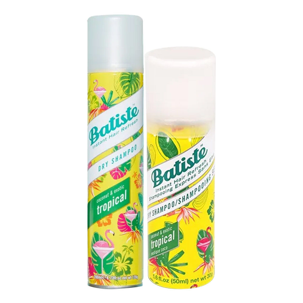 Batiste Dry Shampoo Instant Hair Refresh Coconut & Exotic Tropical + Mini Buy Batiste Dry