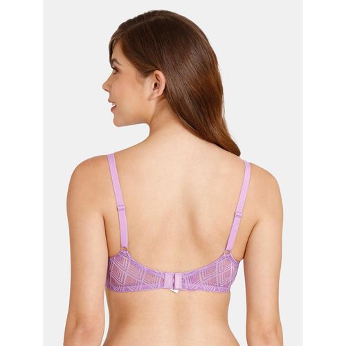 Buy Rosaline Padded Non Wired 3/4th Coverage T-Shirt Bra - Orchid