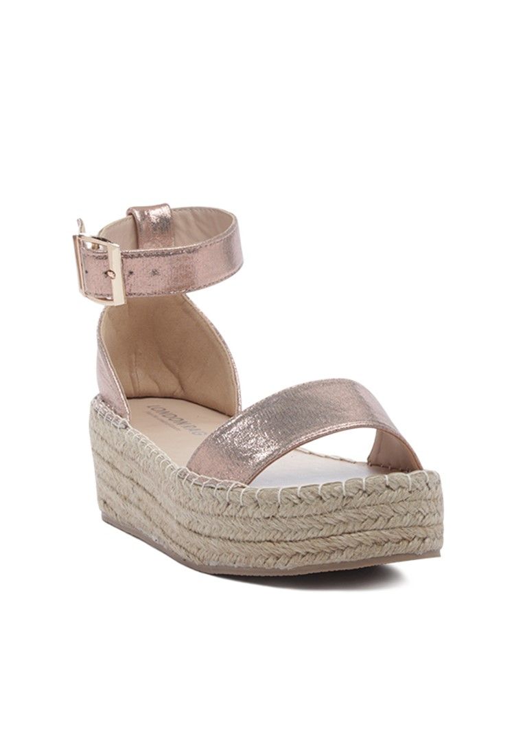 The Platform Sandal - Gold Nappa – Margaux