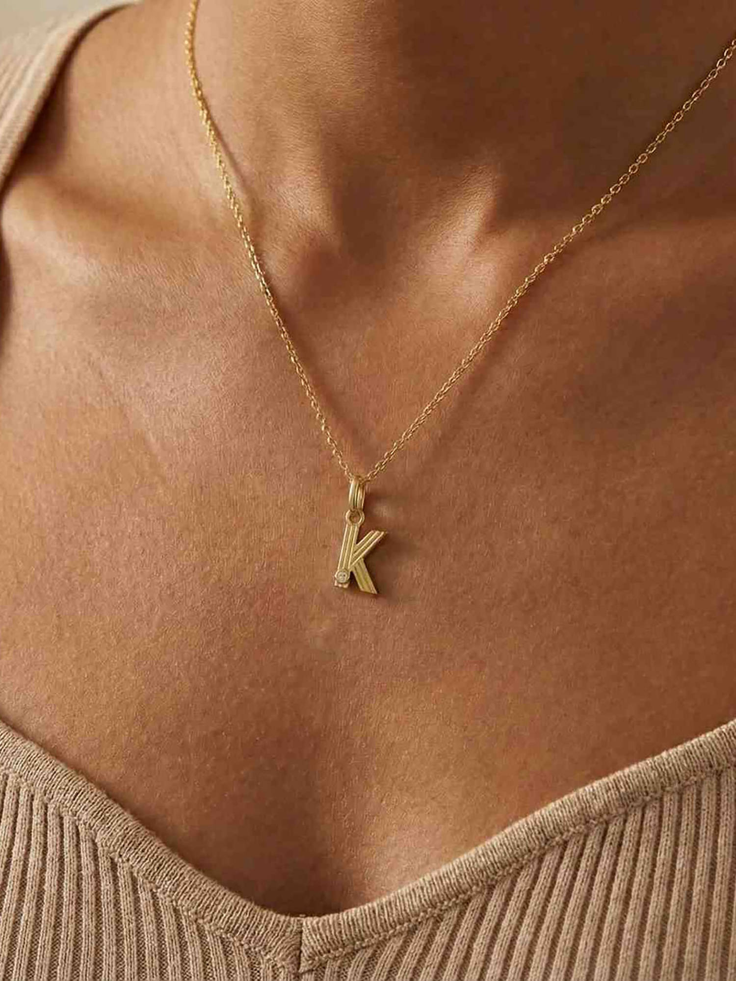 Nishani Initials K Charms