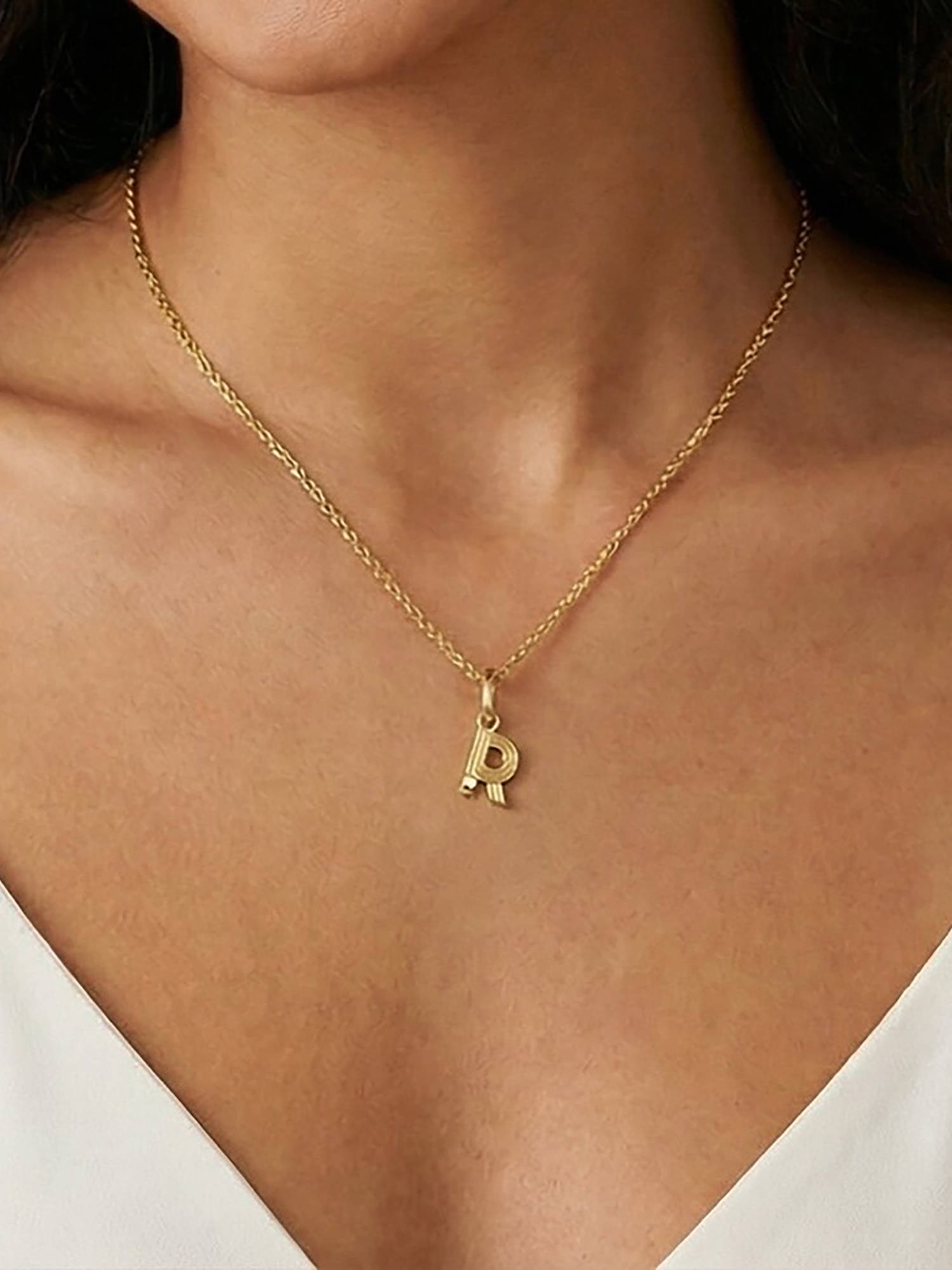 Nishani Initials R Charms