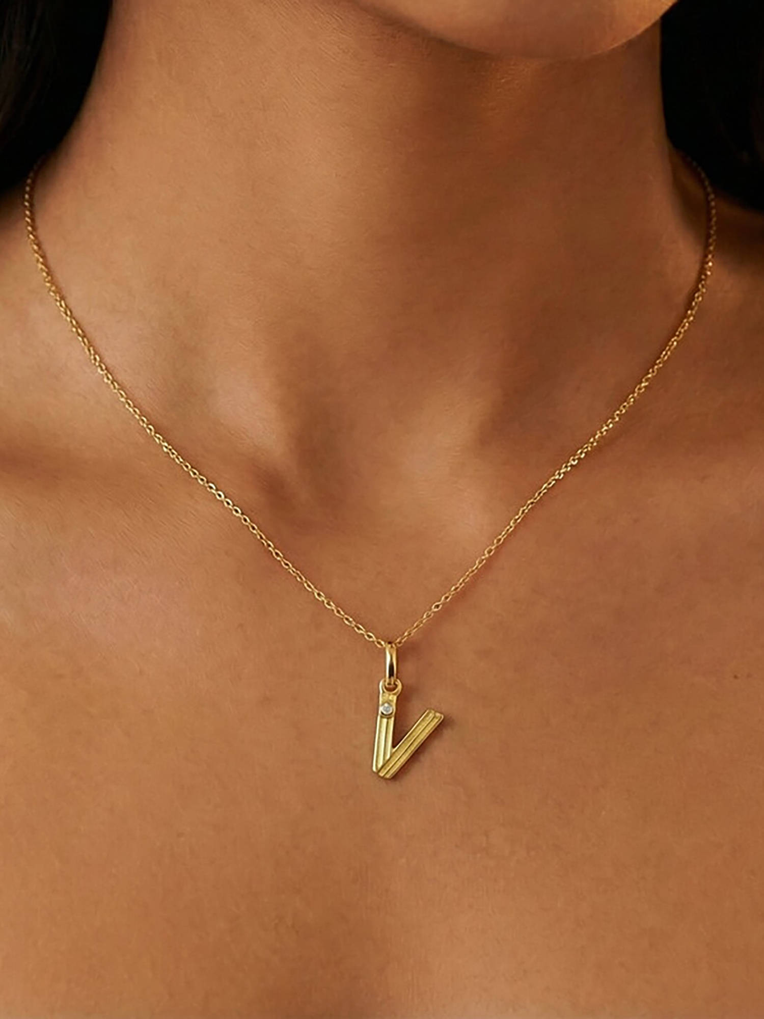 Nishani Initials V Charms