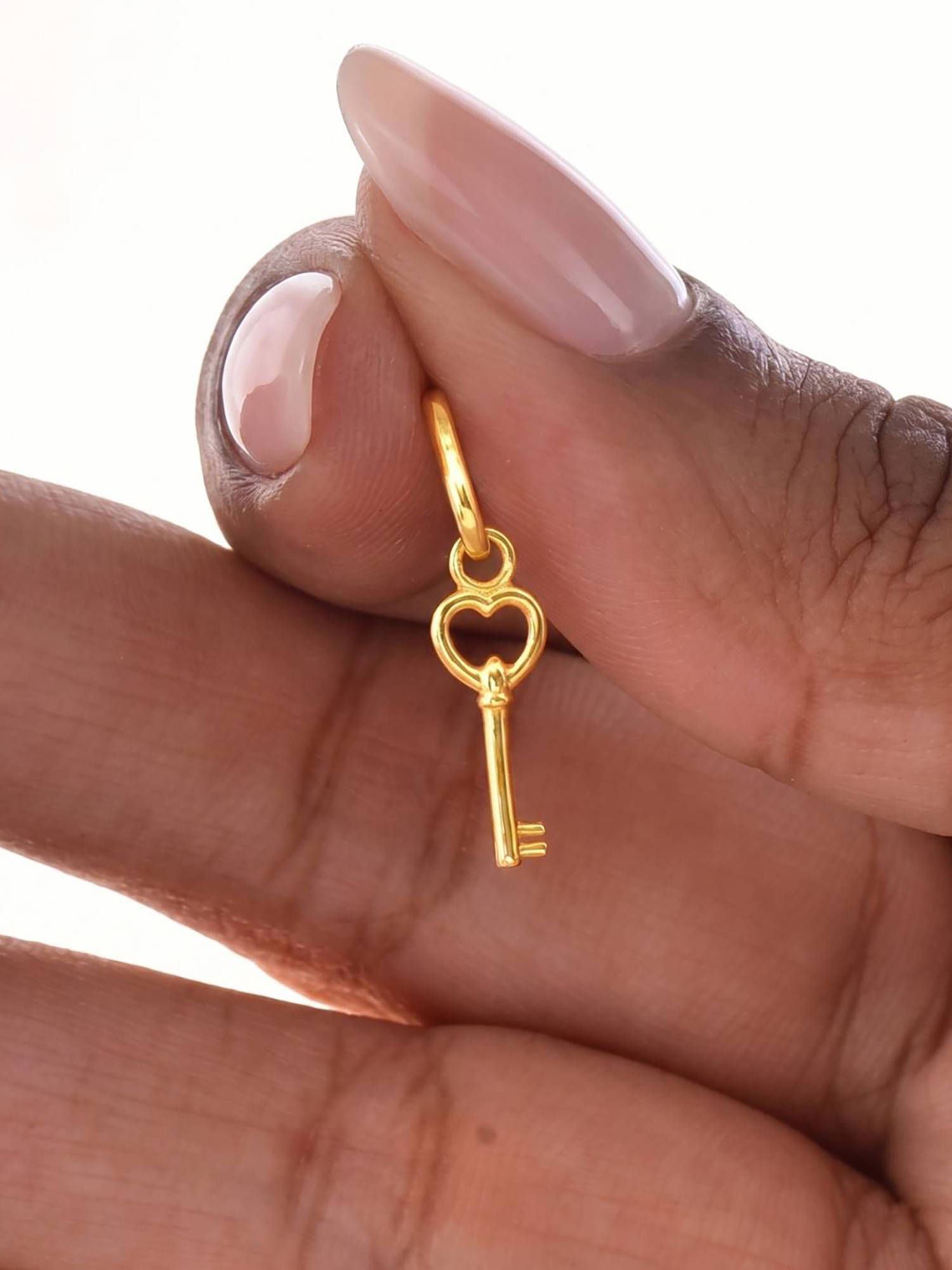 Nishani 925 Silver Key Charm