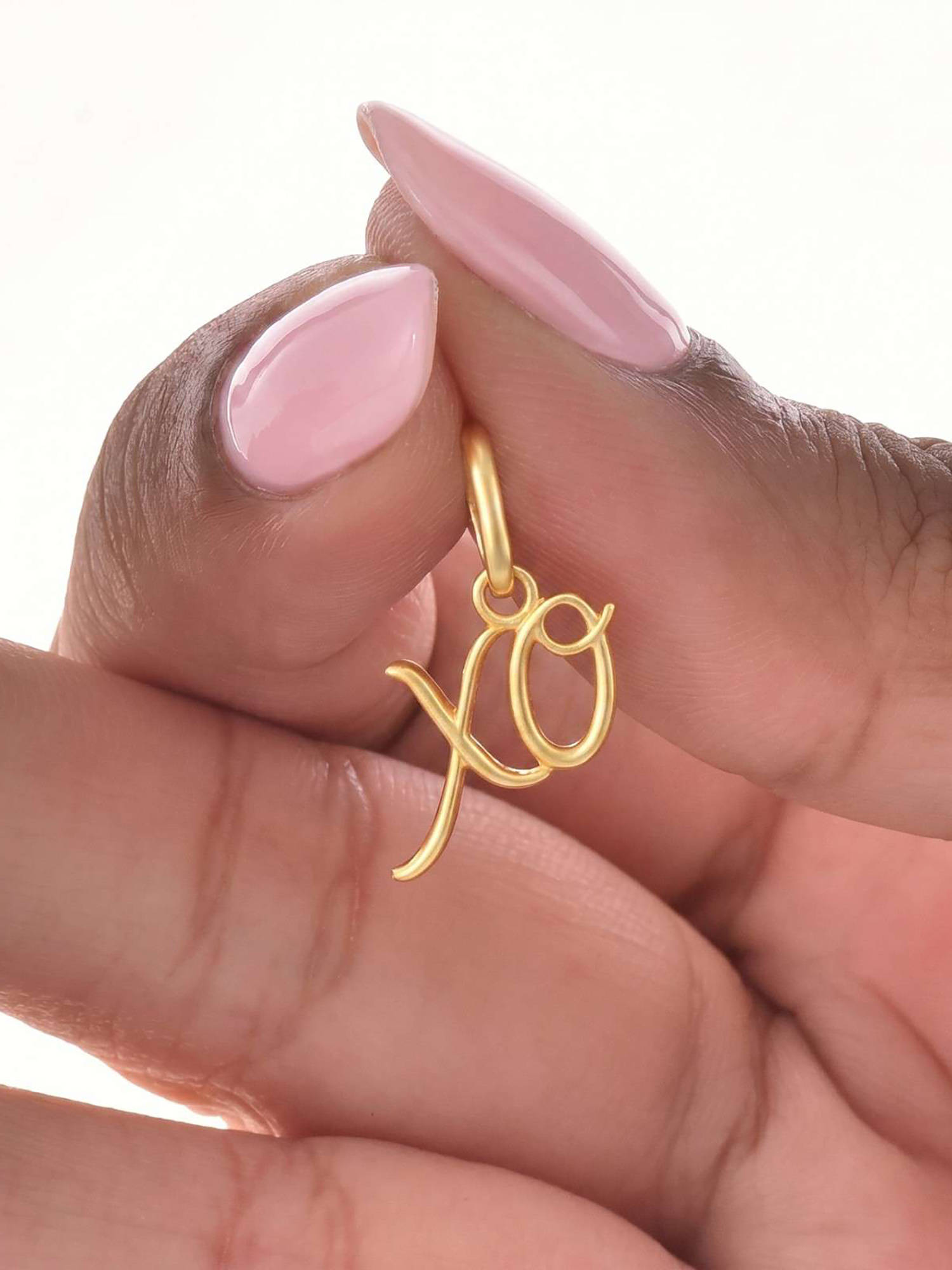Nishani 925 Silver Xo Charm