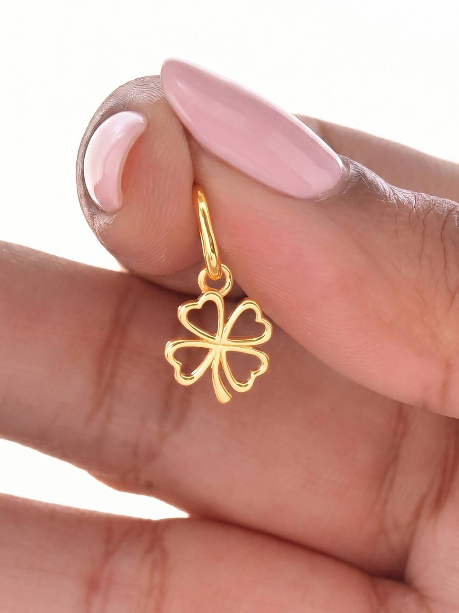 Nishani 925 Silver Clover Charm