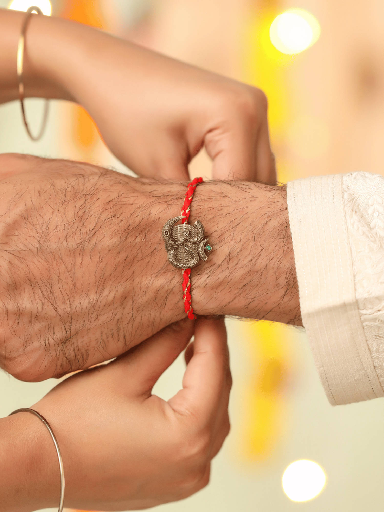 Cosa Nostraa Om Divine Premium Rakhi
