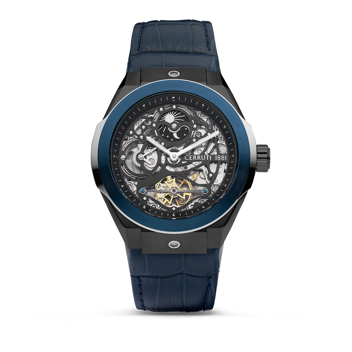 Watch Cerruti Blue in Steel - 37590356