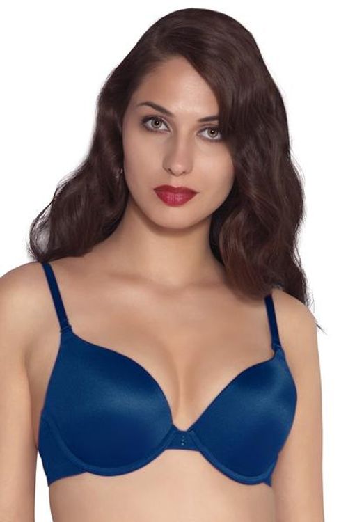 Buy Amante Perfect Lift Padded Wired Push-Up Bra - Blue (34B) Online