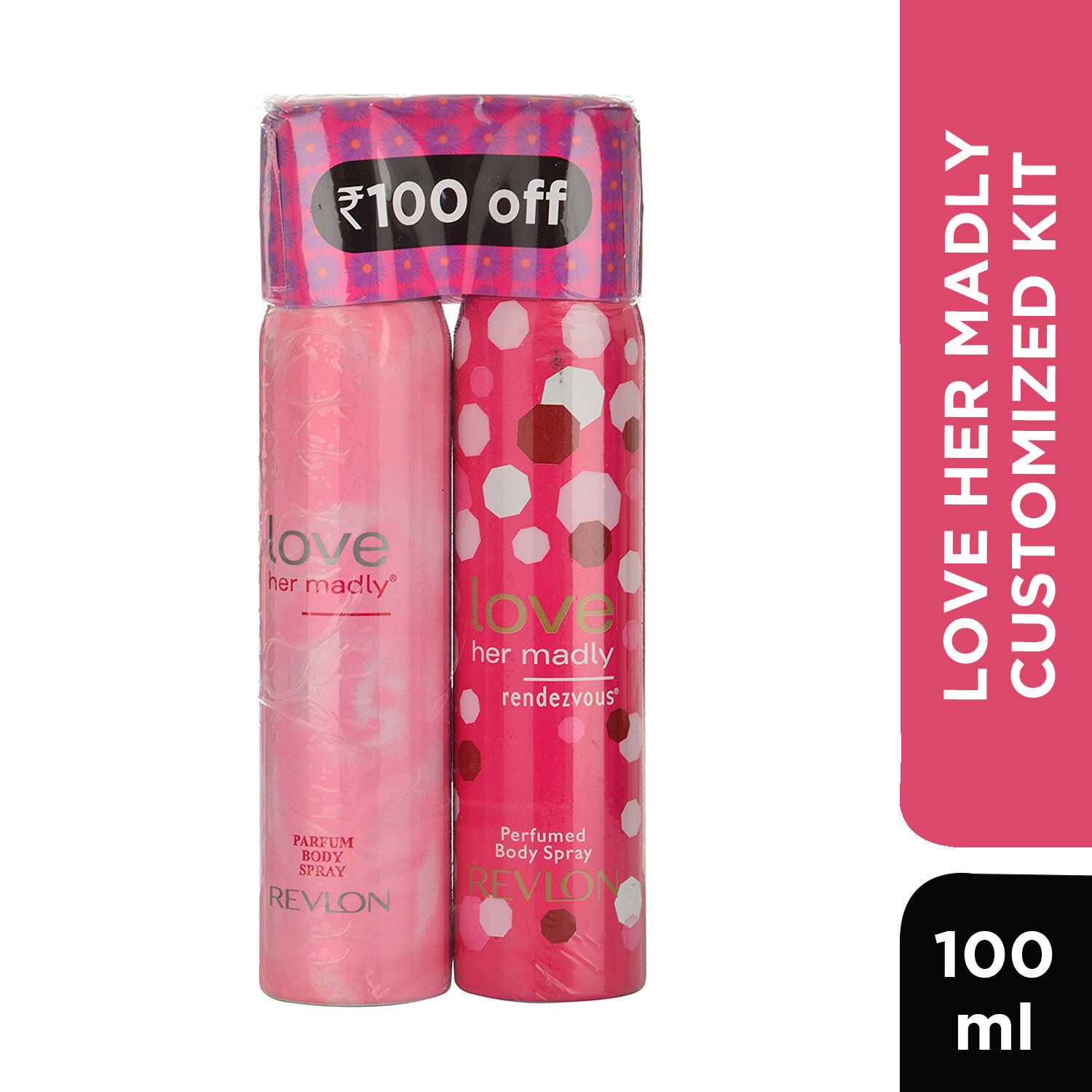 Revlon Love Her Madly Rendezvous Perfumed Body Spray + Perfumed Body Spray (Rs.100 Off)