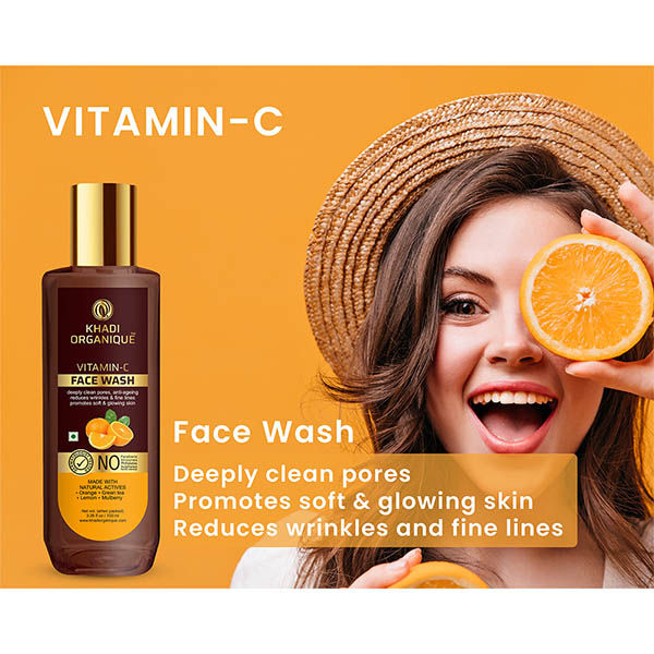 Buy Khadi Organique Vitamin C Face Wash Online
