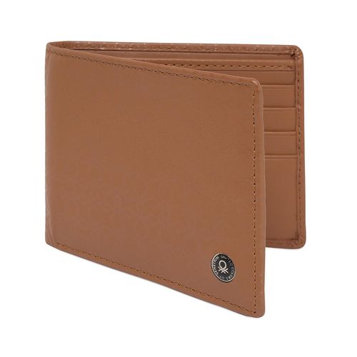 Buy United Colors of Benetton Men Leather RFID Card Slot Slim