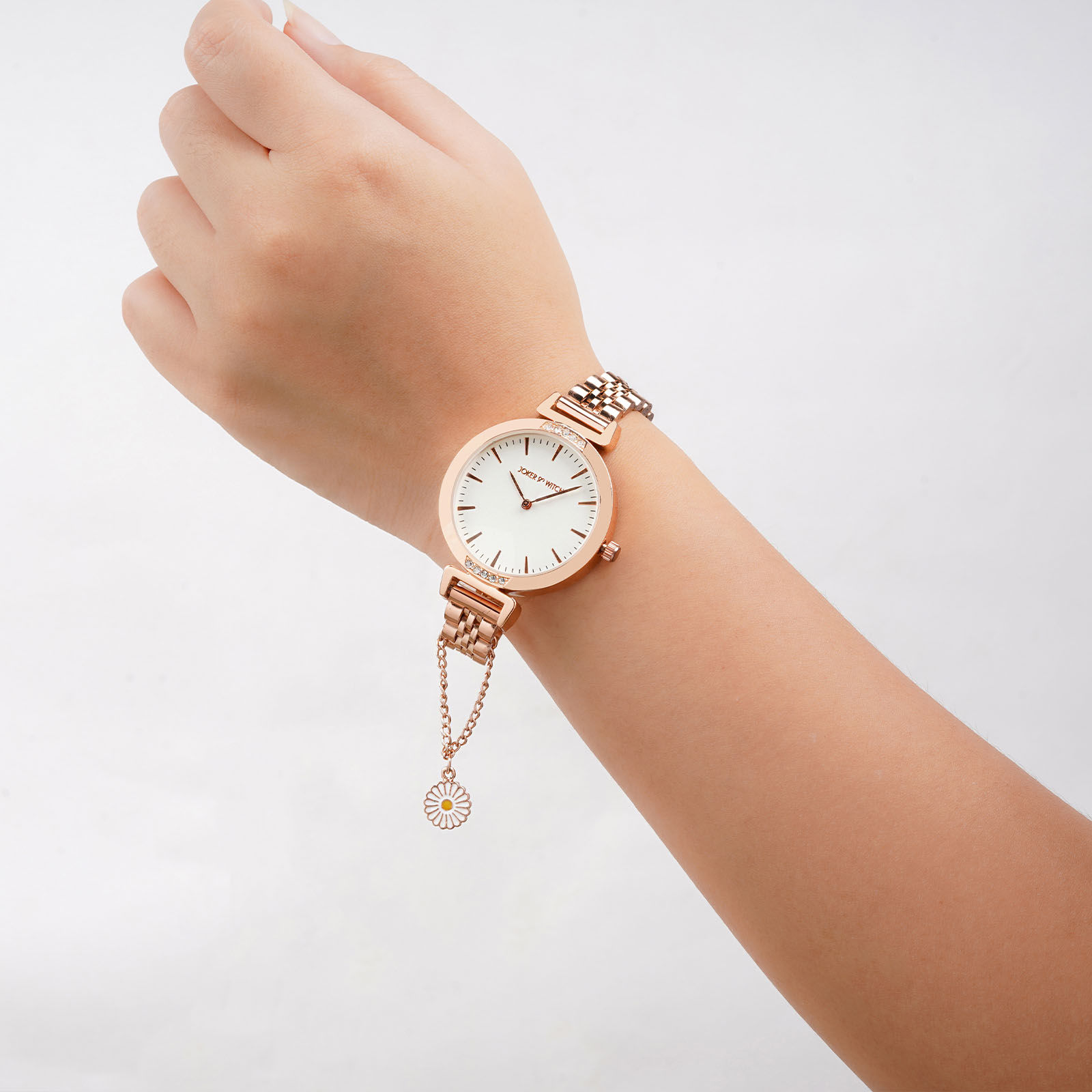14K Gold & Diamond Initial Watch Charm – simsumfinejewelry