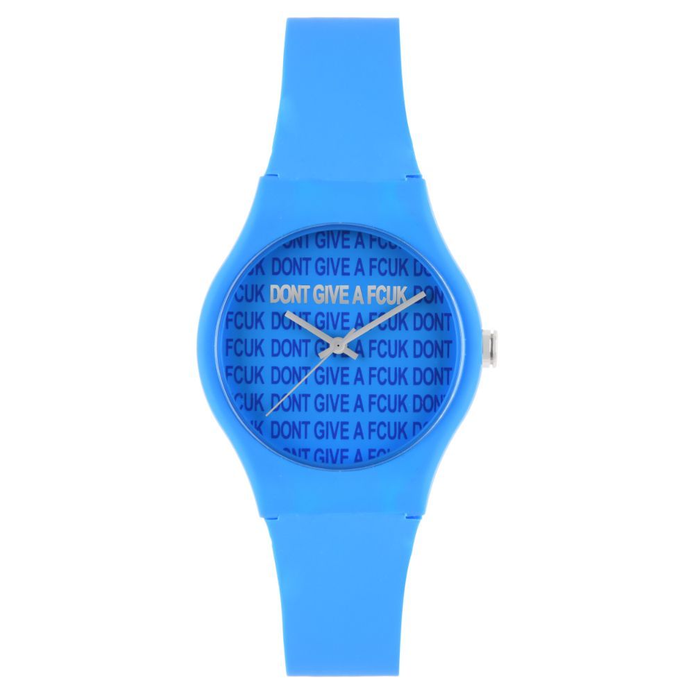 Fcuk Watches Blue Analog Watch For Unisex - Fc173u (1)