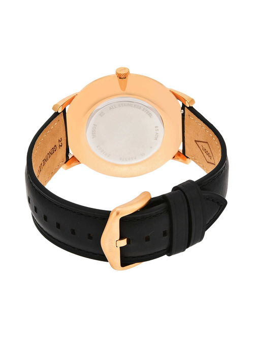 Buy Fossil FS5376 The Minimalist Black Watch For Men Online